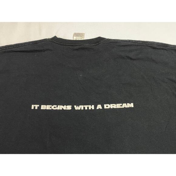 Vintage Earth, Wind & Fire “It Begins With A Dream” Tour T-Shirt Size 2XL Black - Picture 8 of 11